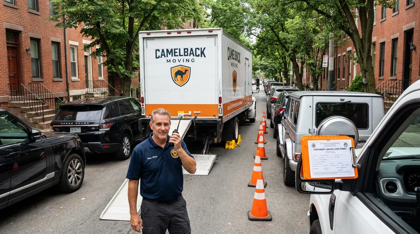 City street loading permit setup in Comstock Park, MI